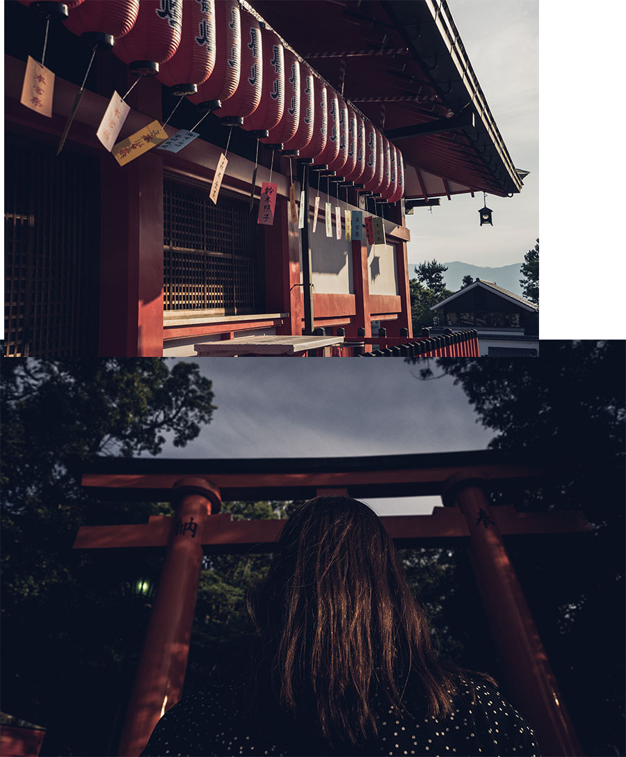 Le sanctuaire shinto Fushimi Inari-taisha, à Kyoto, par Côté Hublot