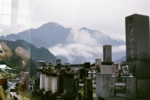 Le cimetière de Tsumago, au coeur des Alpes Japonaises
