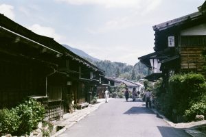 Les rues de Tsumago, au coeur des Alpes Japonaises